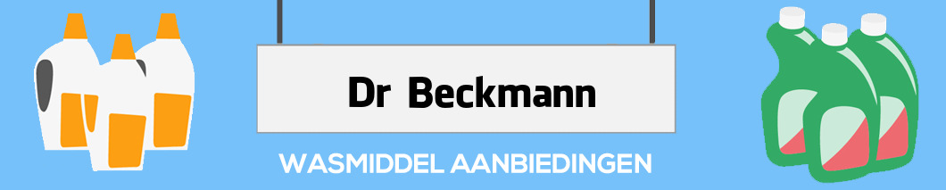 Dr.Beckmann wasproducten aanbieding