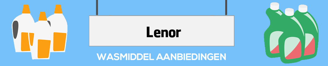 Lenor wasproducten aanbieding