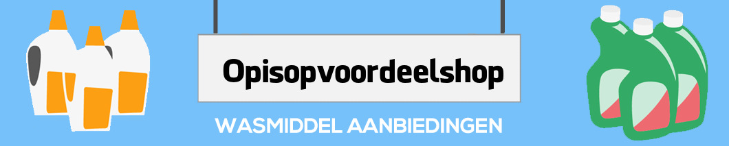 Opisopvoordeelshop wasproducten aanbieding