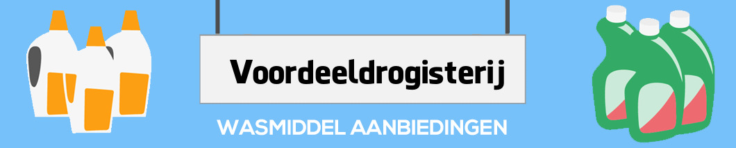 Voordeeldrogisterij wasproducten aanbieding